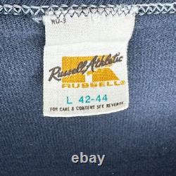 RARE 1970's Haagen Dazs Ice Cream VANILLA Promo Tee L TRASHED FADED DISTRESSED