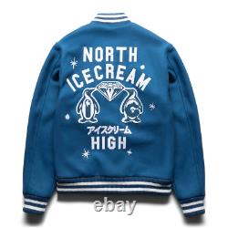 RARE Billionaire Boys Club ICECREAM Frosty Jacket 411-9401 Dark Blue