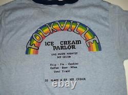 RARE FOLKVILLE Ice Cream Austin TEXAS Townes Van Zandt venue music Rainbow L