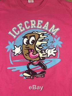 RARE OG BBC Ice Cream Billionaire Boys Club L Pink Blue Bundle T-Shirt Pharrel