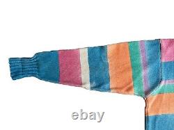 RARE Vintage Polo by Ralph Lauren Ice Cream 90's Striped Sweater, L