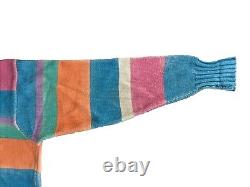RARE Vintage Polo by Ralph Lauren Ice Cream 90's Striped Sweater, L