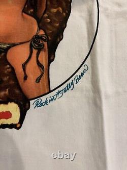 Rare Bbc Ice Cream Rockin Jelly Bean Pinup Girl Tee WHT Season 5 Made In Japan