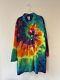 Rare Ben & Jerry's Fanatic Tie Dye Lab Coat Colorful Summer Vibes Ice Cream