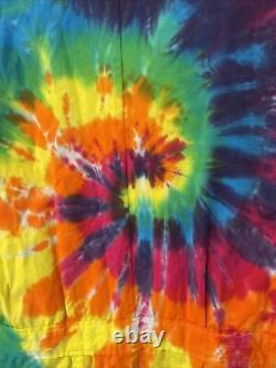 Rare Ben & Jerry's Fanatic Tie Dye Lab Coat Colorful Summer Vibes Ice Cream