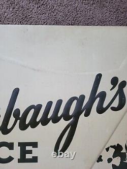 Rare Large Stambaugh's Ice Cream General Store Metal Sign! Carlisle, PA