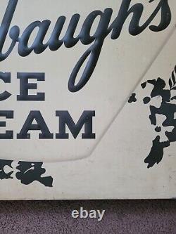 Rare Large Stambaugh's Ice Cream General Store Metal Sign! Carlisle, PA