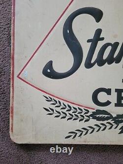 Rare Large Stambaugh's Ice Cream General Store Metal Sign! Carlisle, PA