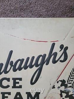 Rare Large Stambaugh's Ice Cream General Store Metal Sign! Carlisle, PA