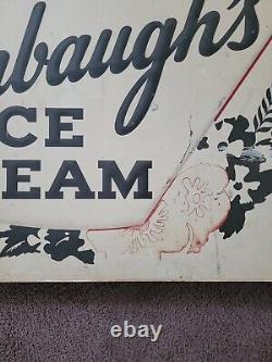 Rare Large Stambaugh's Ice Cream General Store Metal Sign! Carlisle, PA