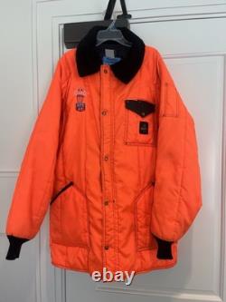 Rite Aid Thrifty Ice Cream Refrigiwear Insulated Heavy Jacket Size L/XL Rare