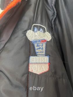 Rite Aid Thrifty Ice Cream Refrigiwear Insulated Heavy Jacket Size L/XL Rare