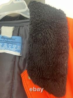 Rite Aid Thrifty Ice Cream Refrigiwear Insulated Heavy Jacket Size L/XL Rare