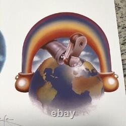 SIGNED By STANLEY MOUSE ICE CREAM KID-RAINBOW BOOT TEST PRINT 24 x30