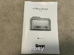 Sage BCI600BSS The Smart Scoop Ice Cream Maker Stainless Steel complete