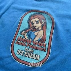 Screen Stars Red Hot Chili Peppers Ice Cream Anime Girl Graphic T-Shirt Band Tee
