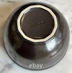 Set of 4 Juliska Pewter Stoneware Large Coupe Cereal or Ice Cream Bowls