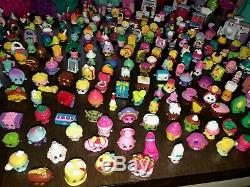 Shopkins Large Lot 400+ shopkins, 9 dolls, Fridge, Ice Cream Truck much more