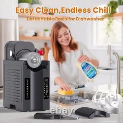 Slushie Machine No Ice Needed Soft Serve Ice Cream Machine, Slushy Machine fo