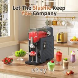 Slushie Machine, Slushy for Home No Ice Need, Large Capacity Professional Fro