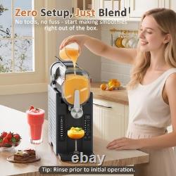 Slushie Machine, Slushy for Home No Ice Need, Large Capacity Professional Fro