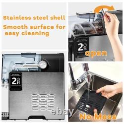 Slushie Machine for Home 88oz No Ice Needed Frozen Drink & Slushy Maker wit