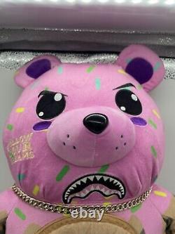 Sprayground Pink Ice Cream Teddy Bear Necklace Backpack B4552 Rare Bag