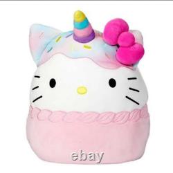 Squishmallows Hello Kitty Ice Cream Cupcake Unicorn 20 Plush, SANRIO, JUMBO