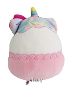 Squishmallows Hello Kitty Ice Cream Cupcake Unicorn 20 Plush, SANRIO, JUMBO