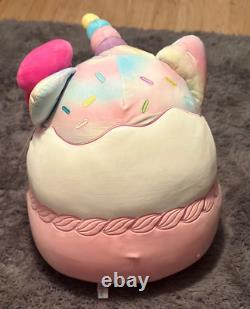 Squishmallows Hello Kitty Ice Cream Cupcake Unicorn 20 Plush, SANRIO, JUMBO