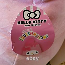 Squishmallows Hello Kitty My Melody Ice Cream Cuddle Soft Plush X-Large 20