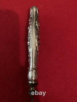 Sterling Silver Whiting Lily Of The Valley Large Ice Cream Slicer Blunt End