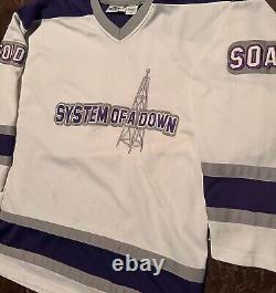 System Of A Down Hockey Jersey Size XL Very Nice & Rare