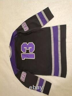 System Of A Down Purple Hockey Jersey Size XL VERY RARE #13 SOAD Authentic