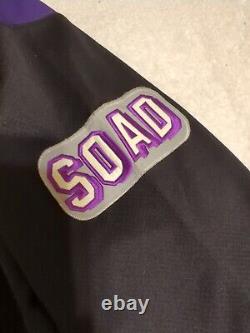 System Of A Down Purple Hockey Jersey Size XL VERY RARE #13 SOAD Authentic