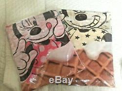 T-shirts Tokyo Disney EXCLUSIVE Ice Cream Series Mickey and Minney 1set
