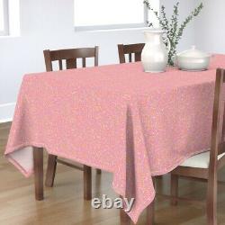 Tablecloth Sprinkles Ice Cream On Pink Scatter Donut Cupcake Cotton Sateen