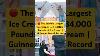 The World S Largest Ice Cream 34 000 Pounds Guinness World Record Shorts Youtubeshorts