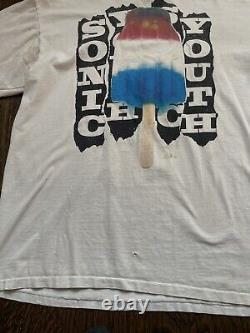 True Vintage Sonic Youth Bomb Pop Ice Cream 1991 Promo T Shirt