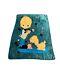Unbranded Precious Moments Boy Ice Cream Puppy Dog Large Blanket