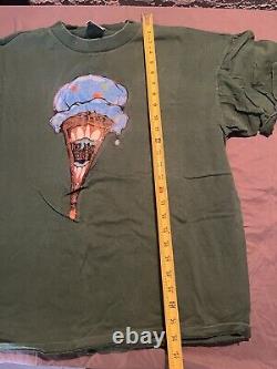 VINTAGE 90 ICE CREAM HEADACHE SKATEBOARD T-SHIRT Sz XXL Rare