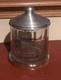 VINTAGE BORDENS MALTED MILK GLASS JAR w LID SODA SHOP ICE CREAM PARLOR