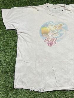 VTG 1972 Grateful Dead Ice Cream Kid Europe Tour Mouse Kelley T-Shirt Men's XL