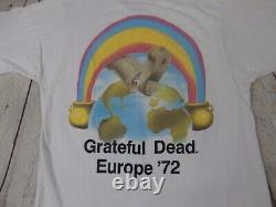 VTG 1990 Grateful Dead Europe 72 Ice Cream Shirt L Single Stich USA Screen Stars