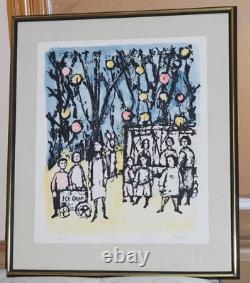 VTG Frank Kleinholz Ice Cream Signed & Numbered Print 7/125 Fabulous Condition