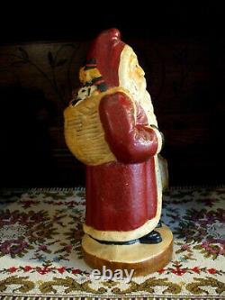 Vaillancourt Folk Art Large Santa/ Father Christmas Ice Cream Mould