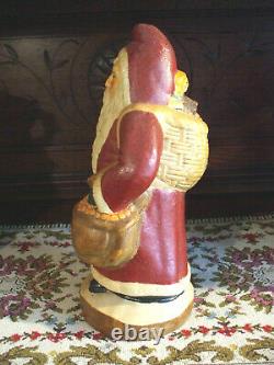 Vaillancourt Folk Art Large Santa/ Father Christmas Ice Cream Mould