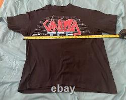 Vanilla Ice Shirt 1990 Vanilla Ice To the Extreme Tour T-Shirt Sz XL