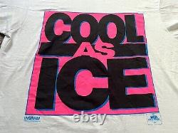 Very Rare Vanilla Ice Cool As Ice 1991 Promo Movie Shirt Sz L New To The Extreme