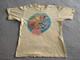 Vintage 1972 Grateful Dead European Tour Ice Cream Kid Yellow Shirt Sz Large